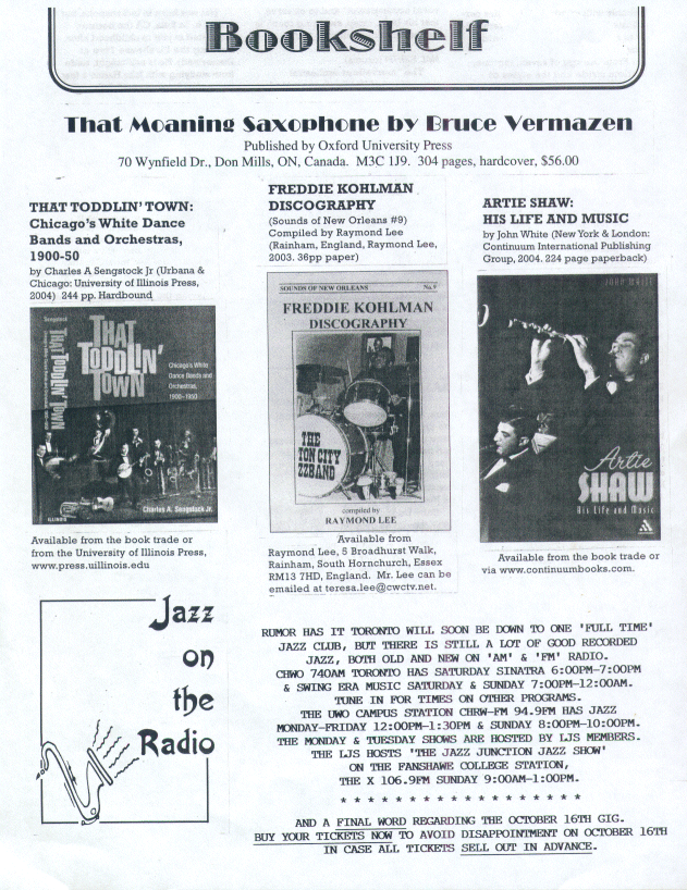 Sept/Oct, 2005 LJS Newsletter Page Two